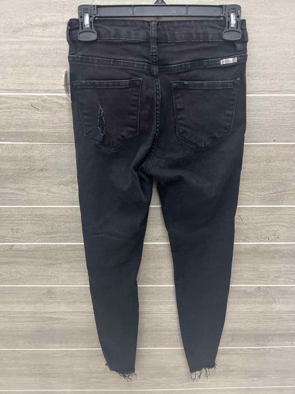 KanCan Black Womens Women Size 3/4 Jeans