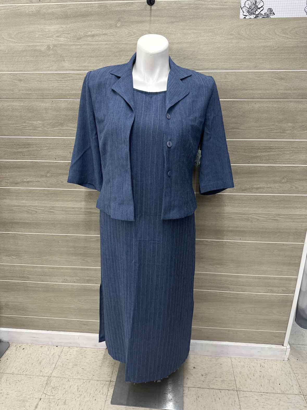 Size 14P Blue Petite Dress