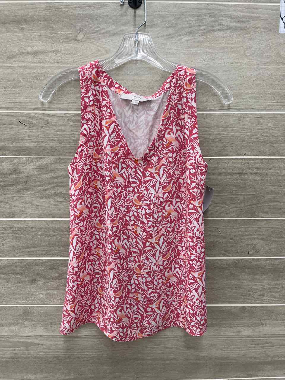 LOFT Pink Womens Women Size XS Tank Top