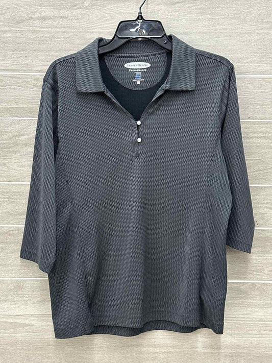 Pebble Beach Gray Womens Size L Shirt