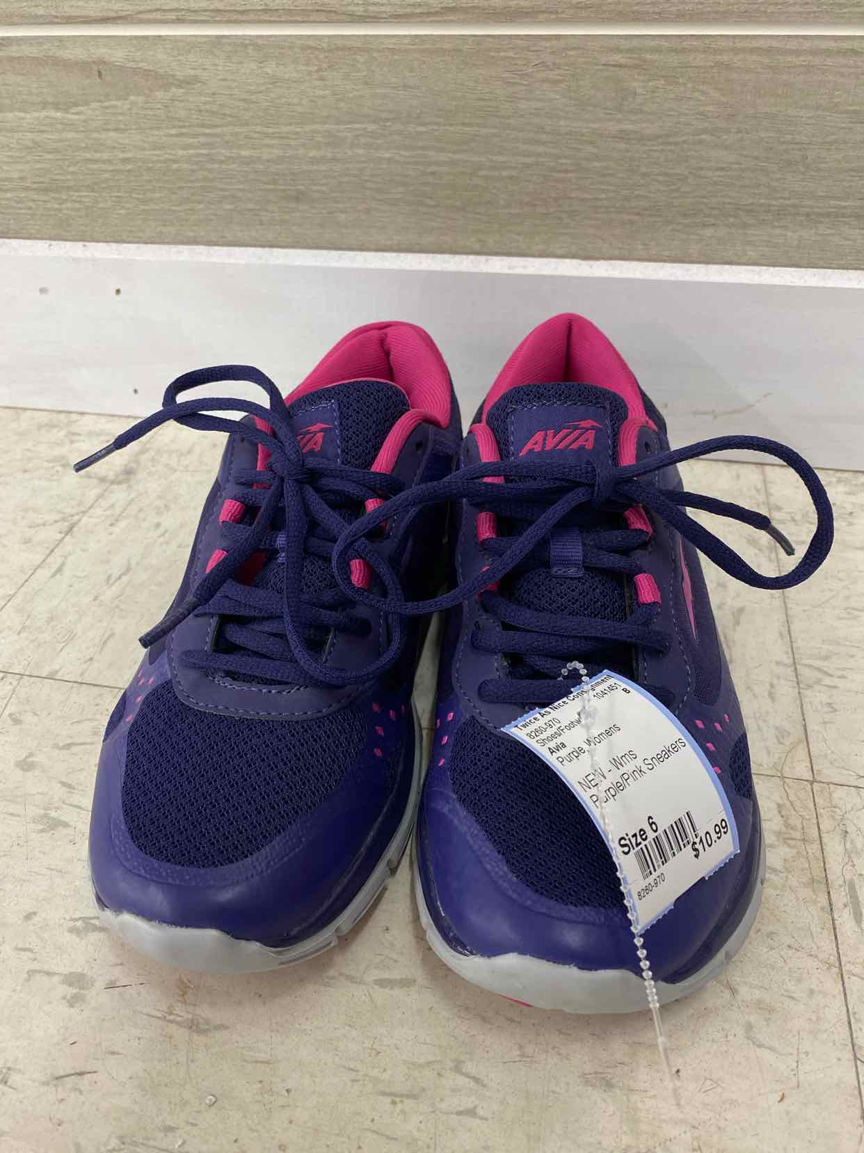 Avia Purple Womens Size 6 Shoes/Footwear