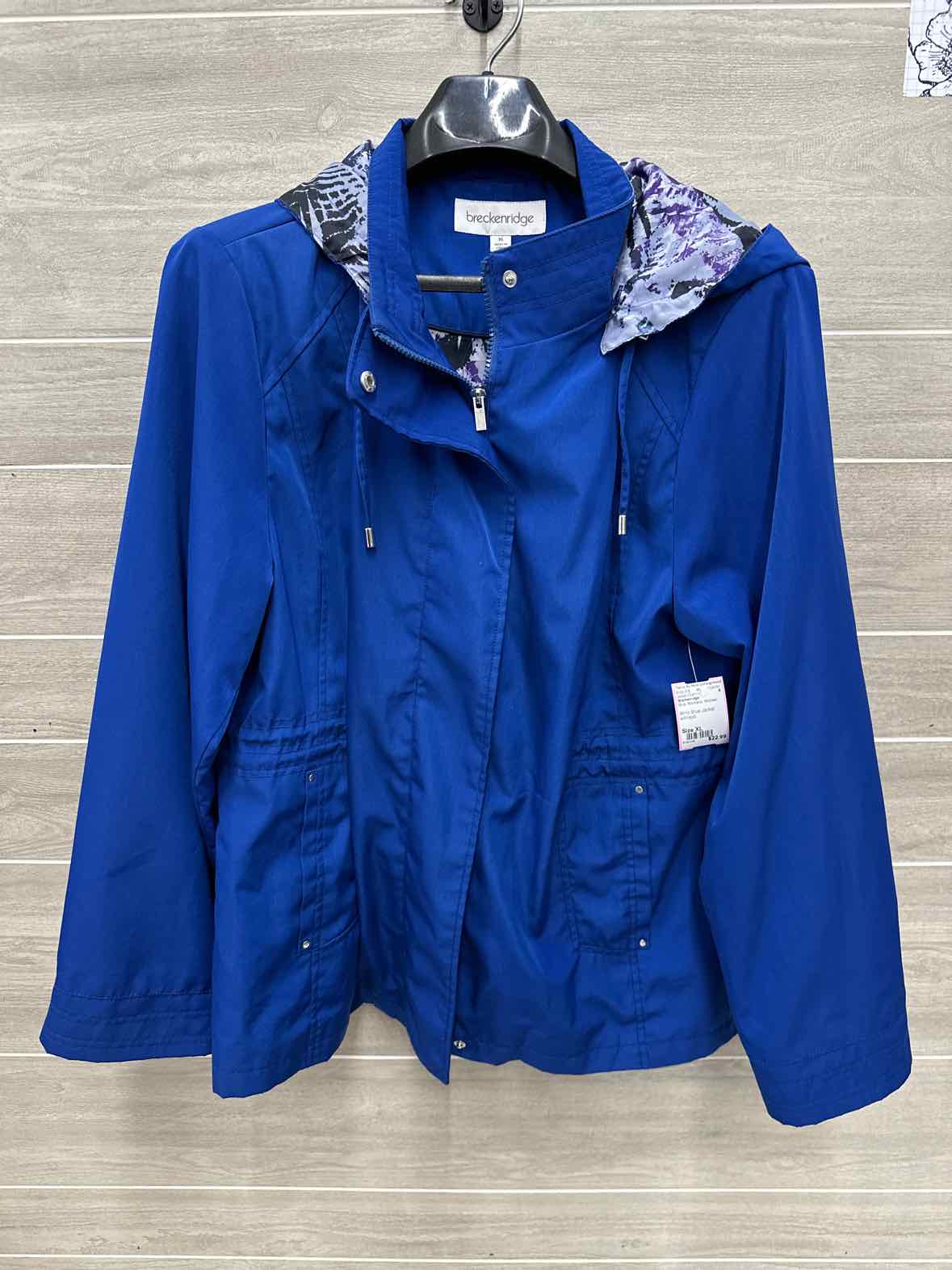 Breckenridge Size XL Blue Womens Jacket (Outdoor)