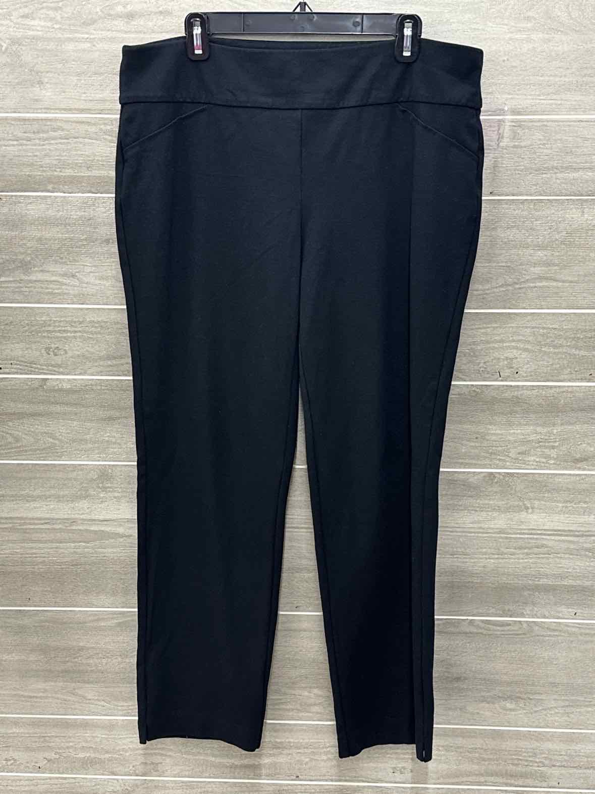 Charter Club Black Womens Size 16W Pants