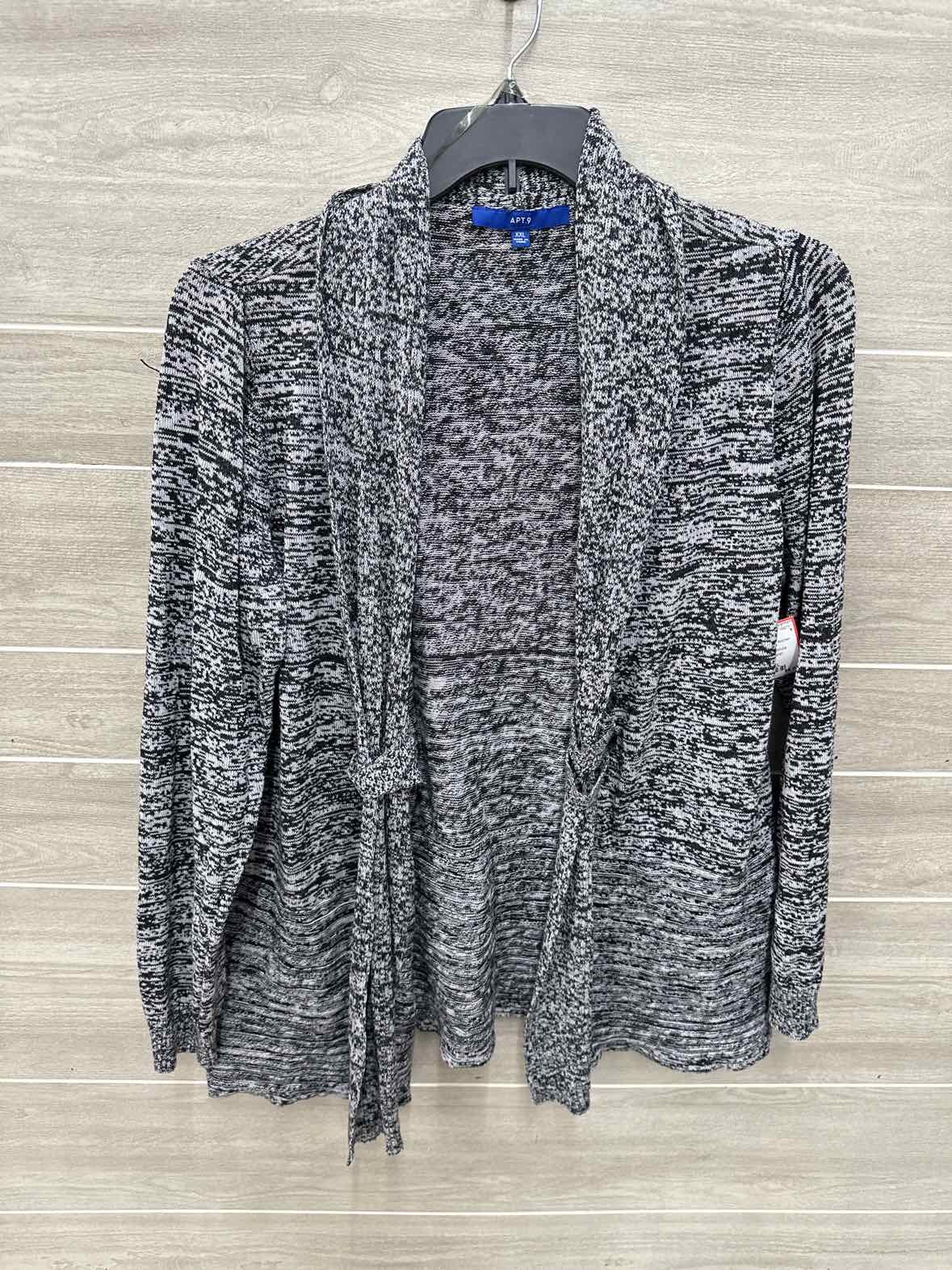 Apt 9 Gray Womens Women Size XXL Sweater
