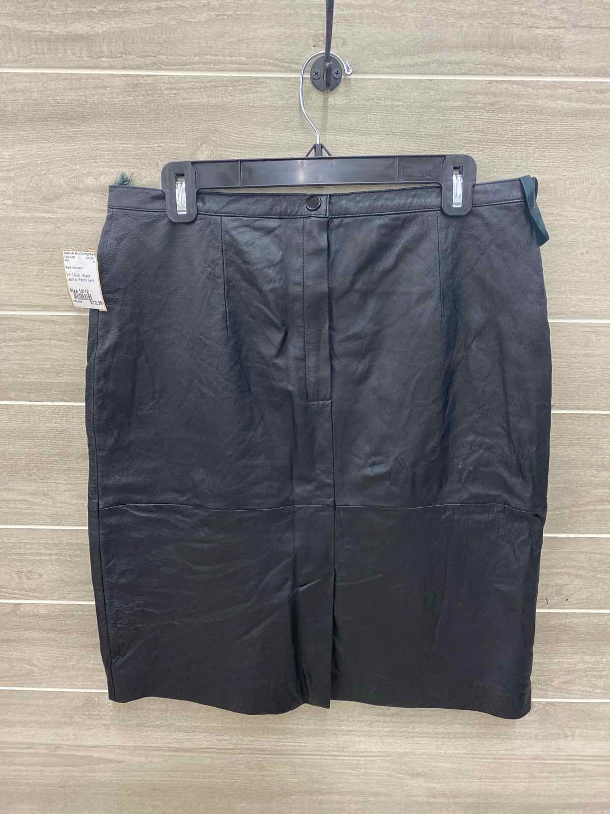 Black Womens Size 10/12 Skirt