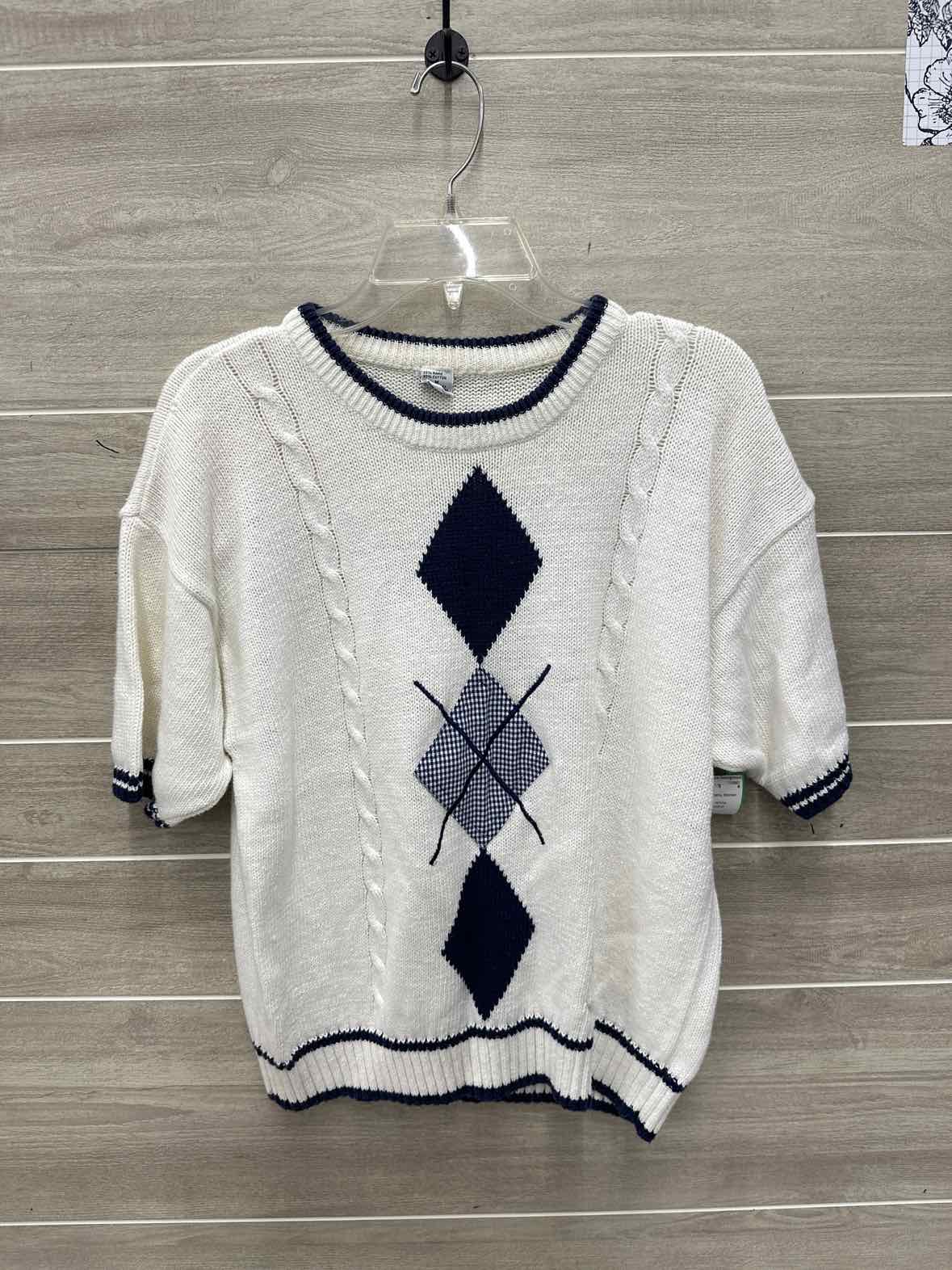 Size M White Womens Sweater