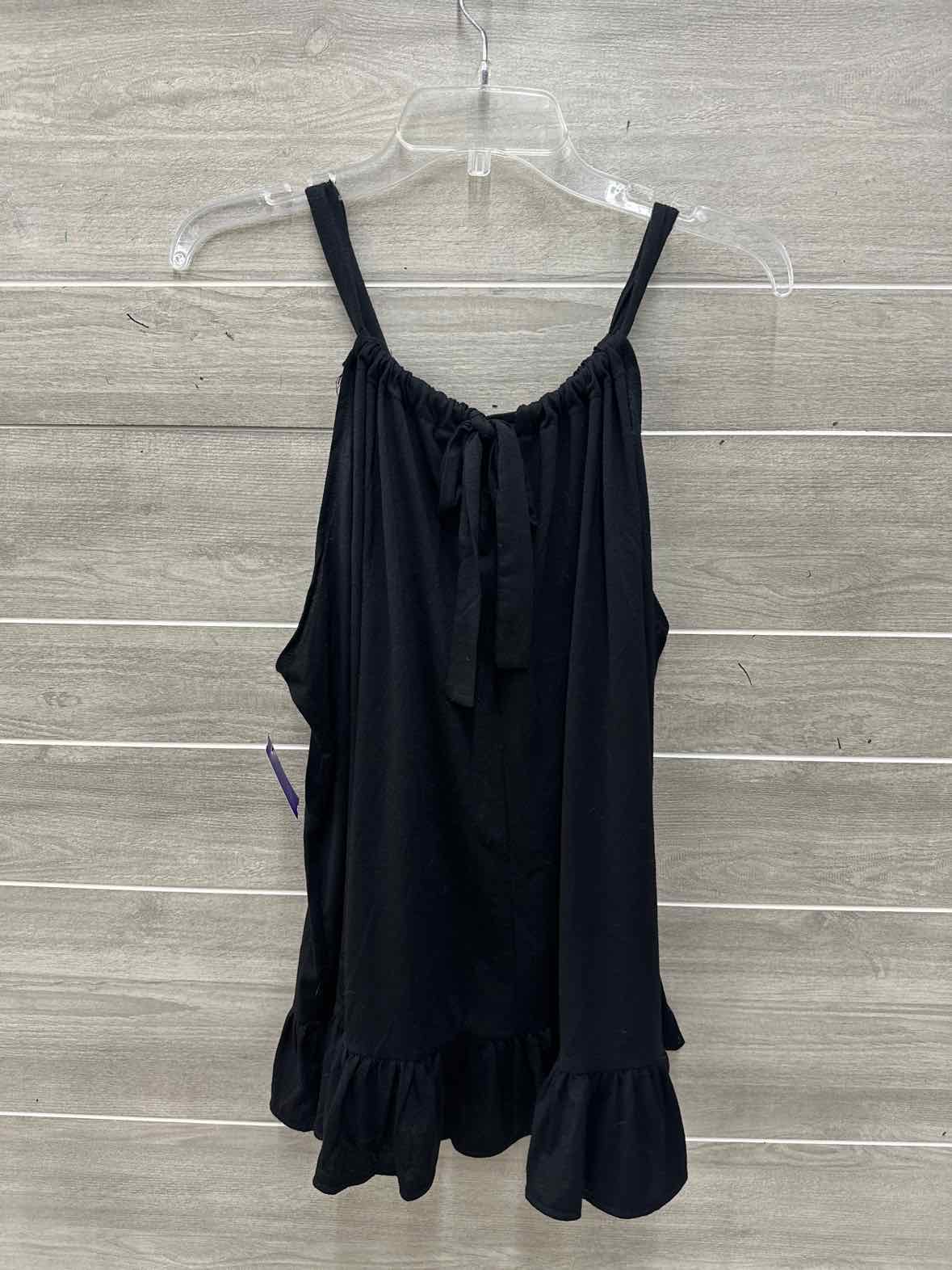 Size L/XL Black Womens Tank Top