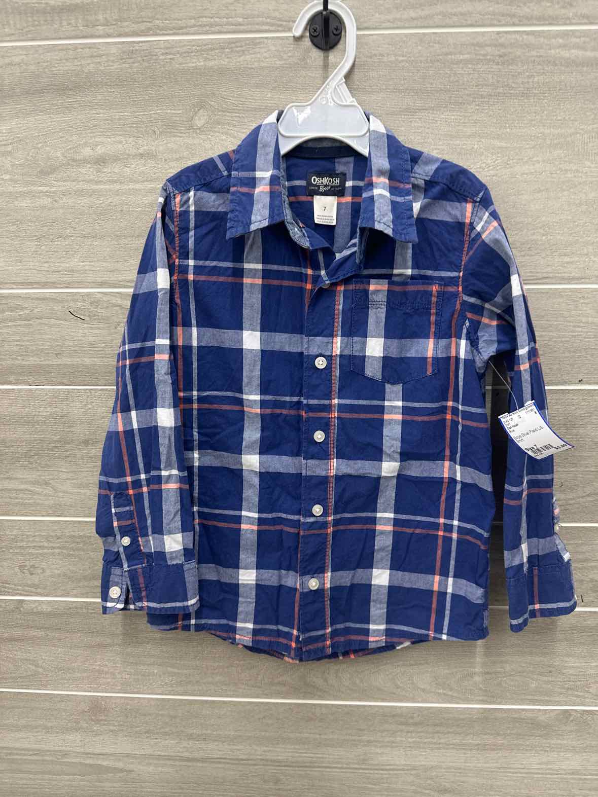 Osh Kosh Boys Size 7 Shirt