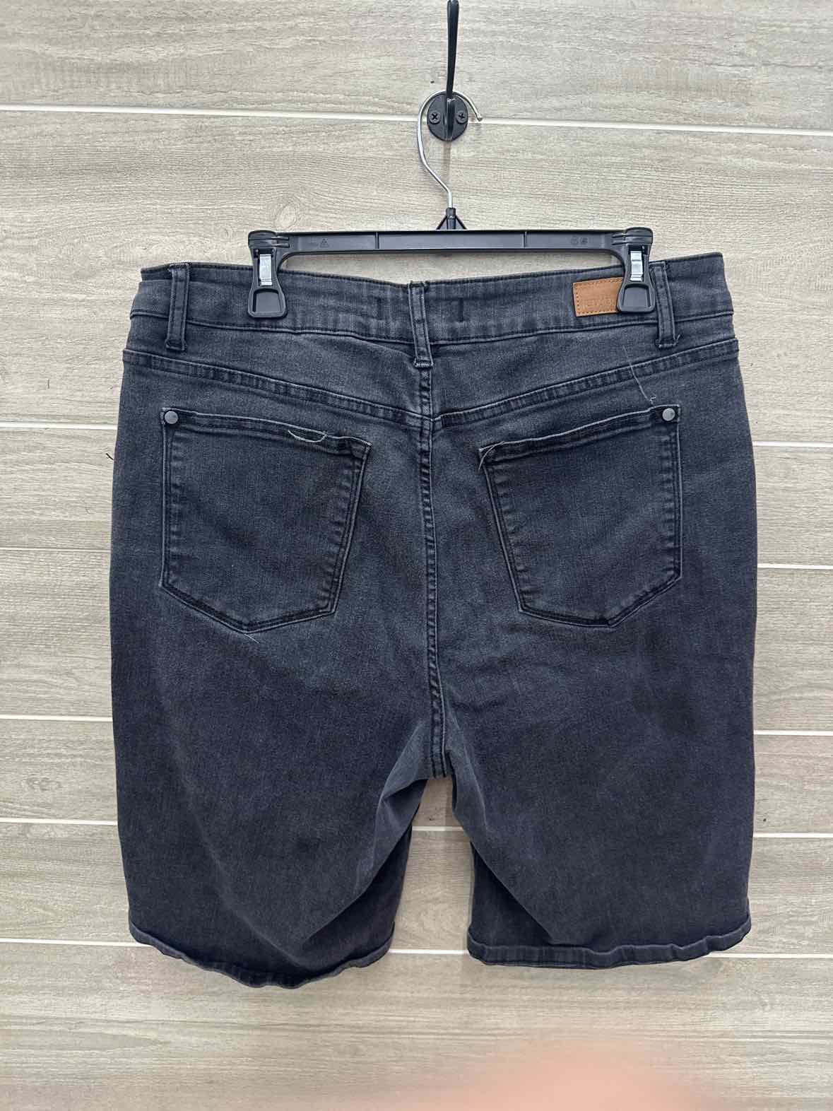 Judy Blue Size 2X Black Plus Shorts