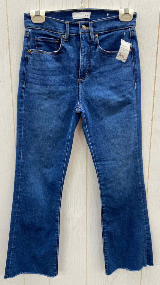 LOFT Blue Womens Size 0 Jeans