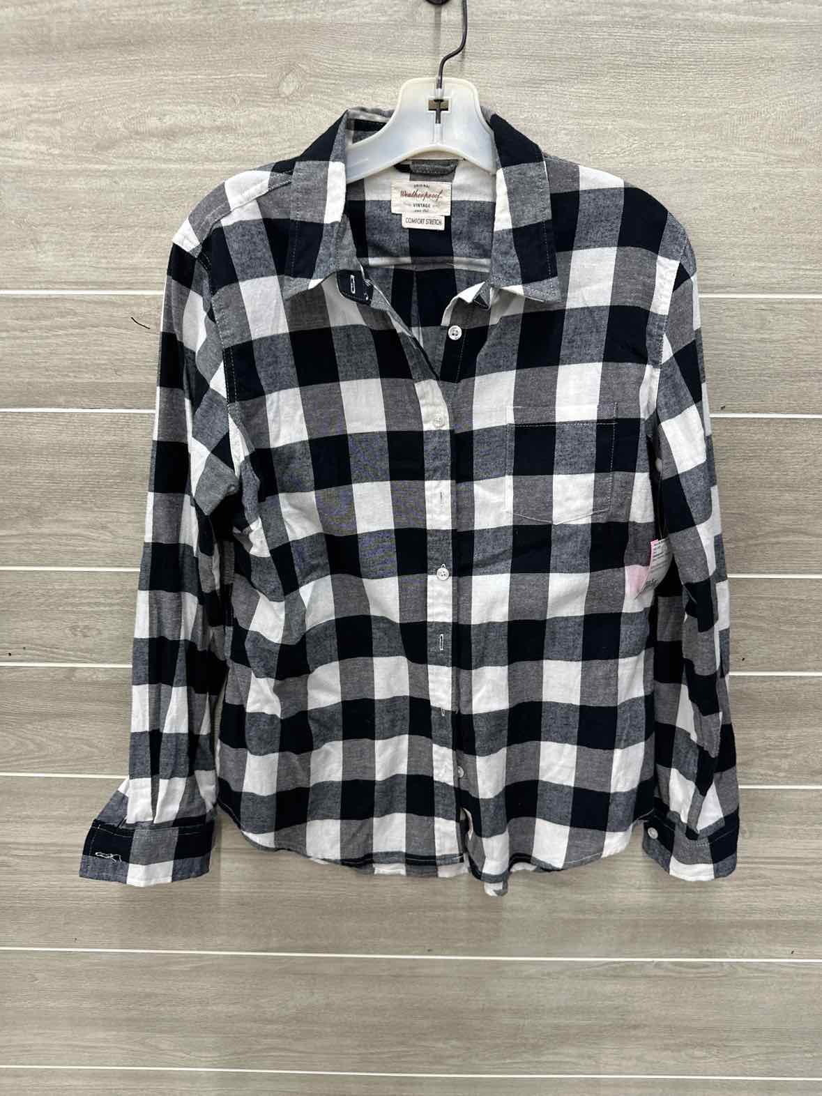 Weatherproof Size M Black Womens Shirt