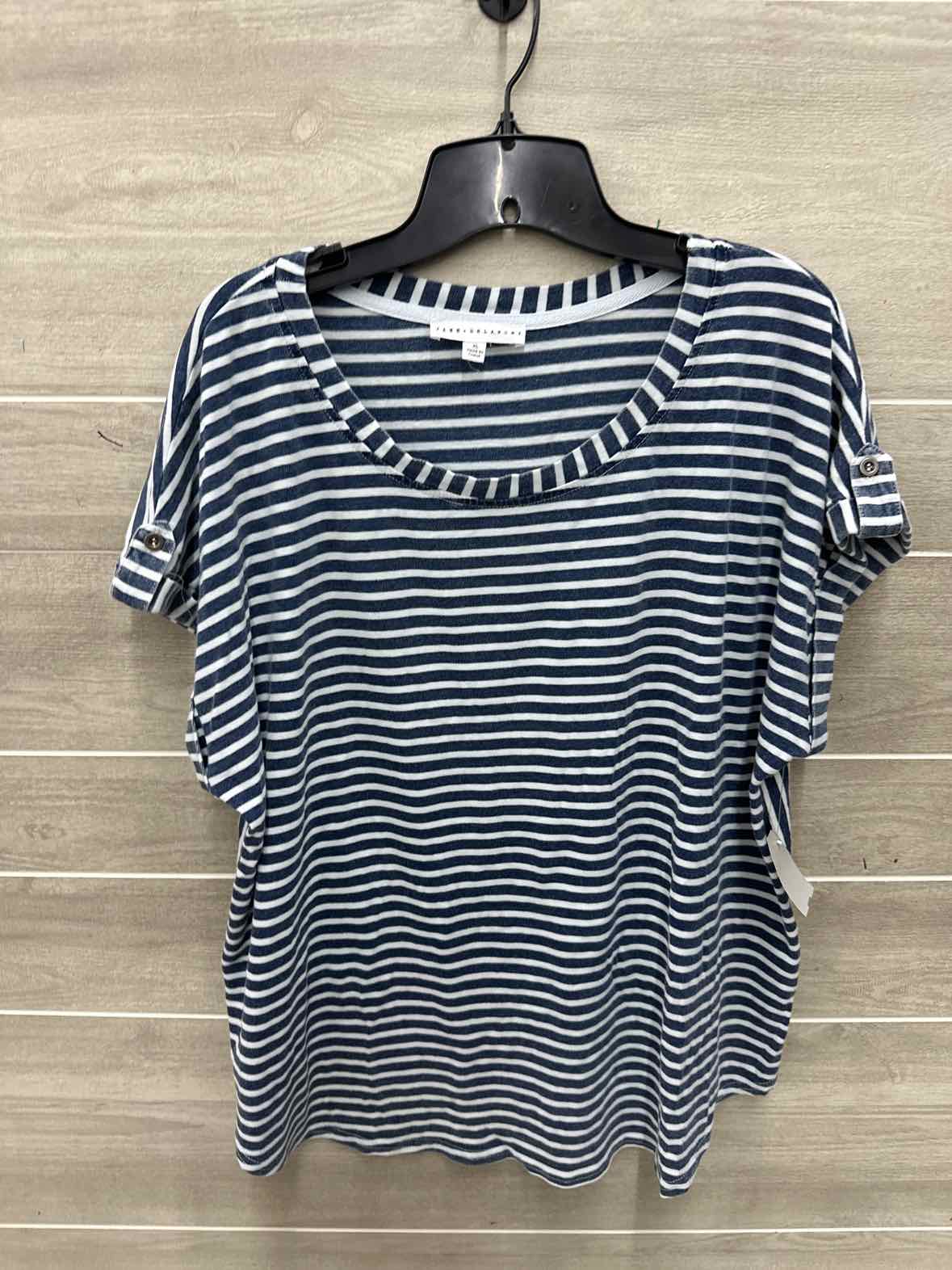 Jane & Delancey Size XL Blue Womens Shirt