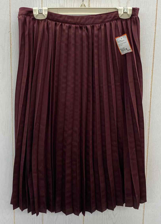 Worthington Burgundy Womens Size 6/8 Skirt