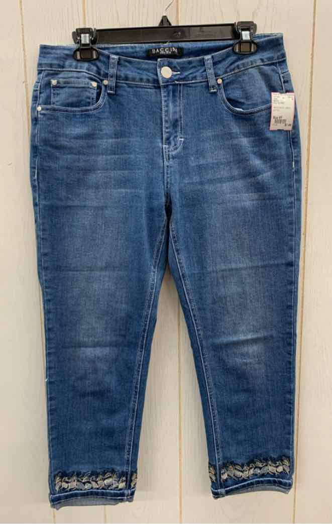 Baccini Blue Womens Size 8P Jeans