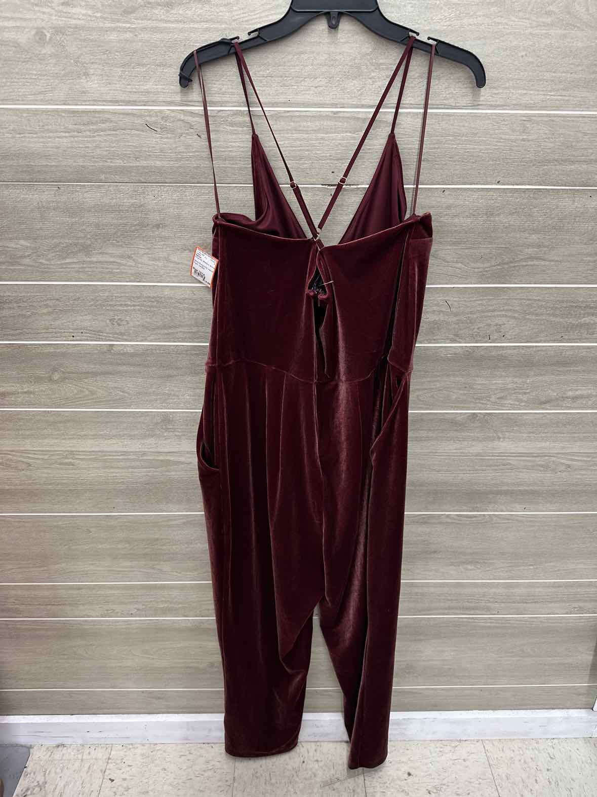 Express Size 12/14 Burgundy Womens Jumper