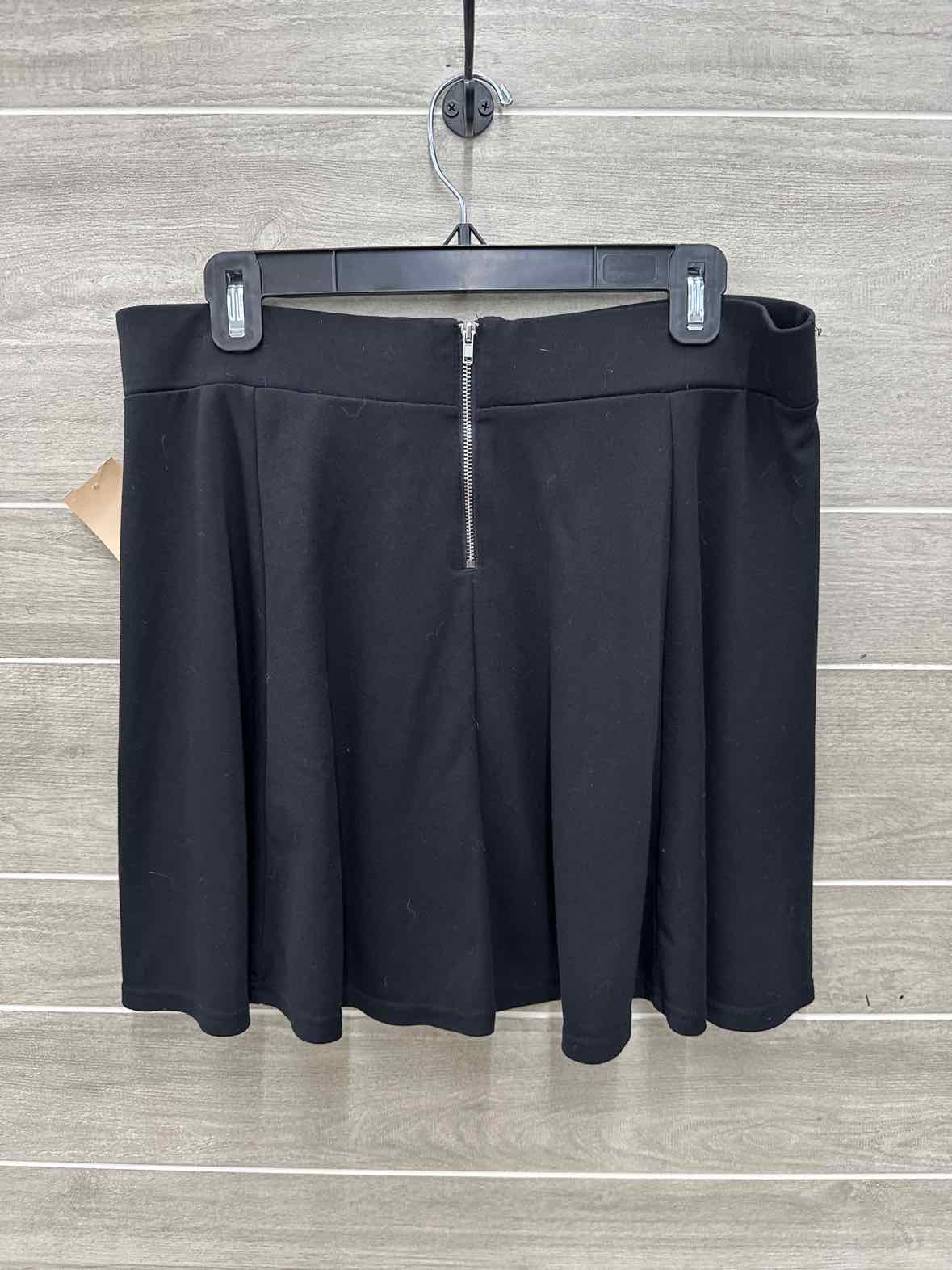 Divided Black Womens Size 10/12 Skirt