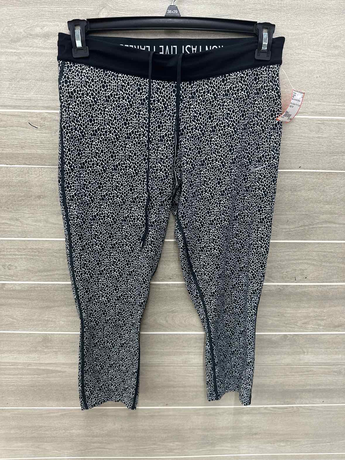 Nike Black Womens Women Size L Leggings