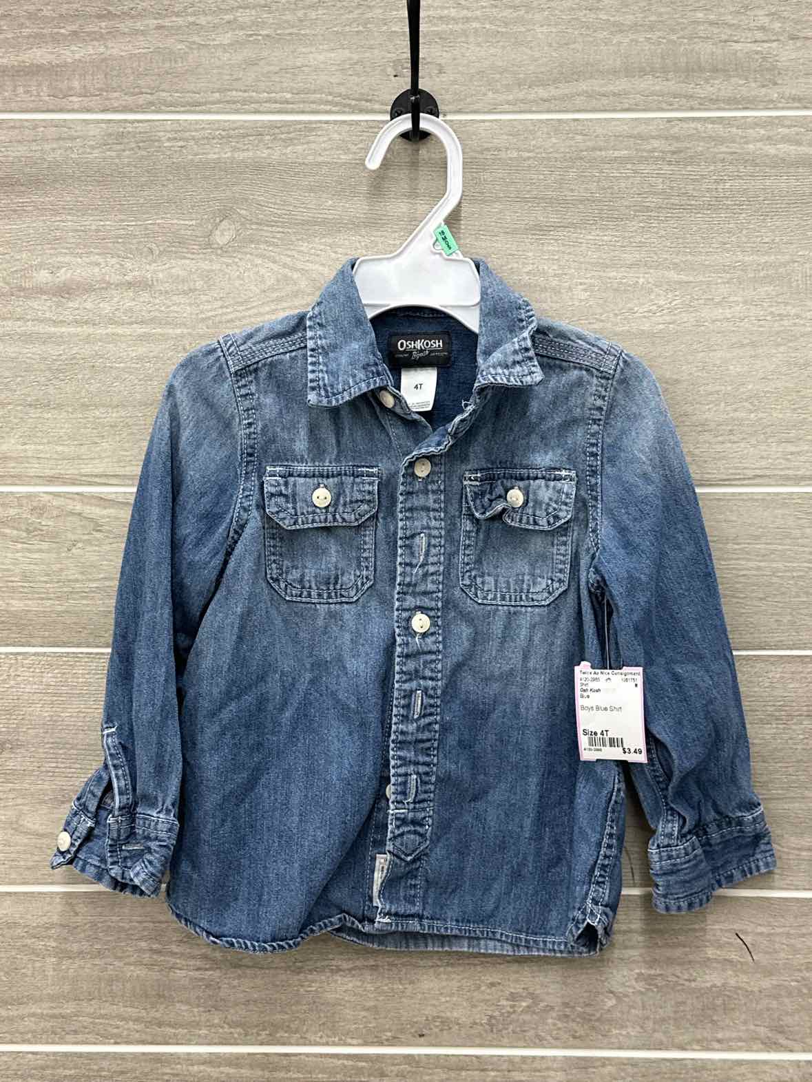 Osh Kosh Boys Size 4T Shirt