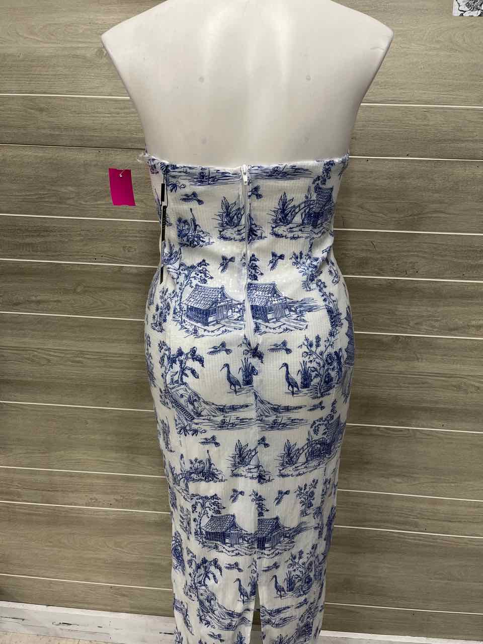Fashion Nova Size 16 Blue Womens Dress
