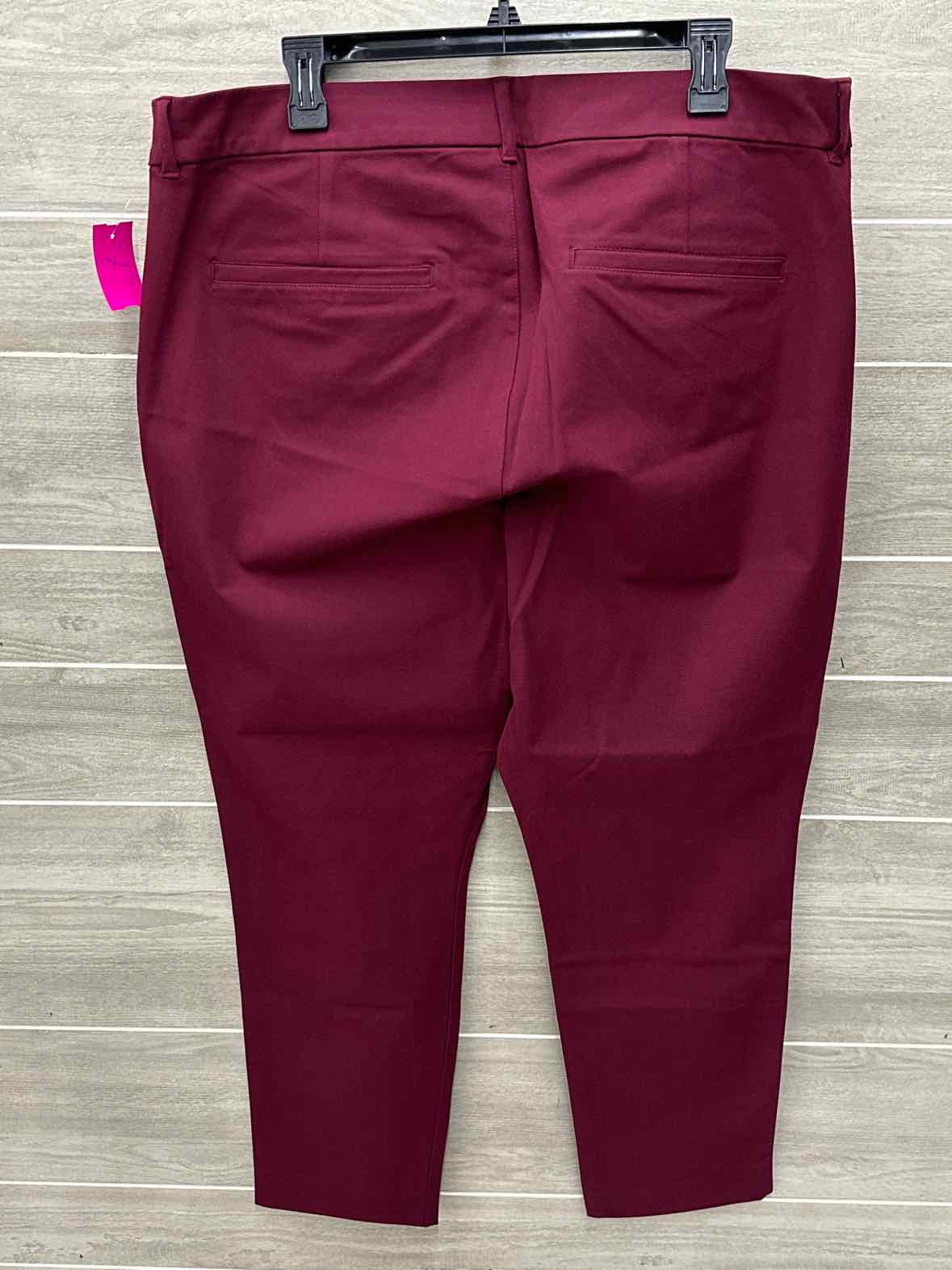 Old Navy Burgundy Womens Size 18 Pants