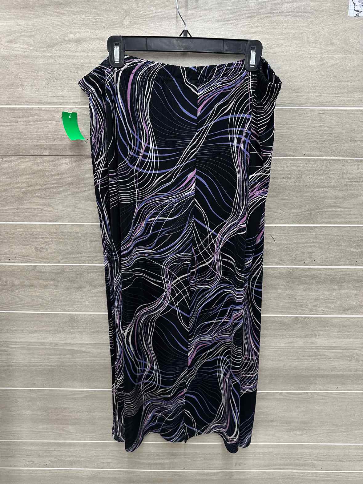 Kathy Ireland Size 2X Black Plus Skirt
