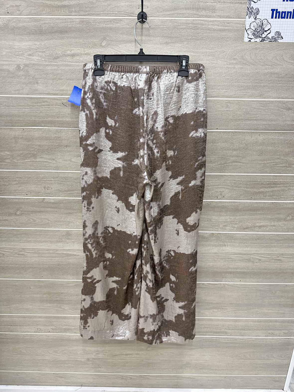 Umgee Size 10 Taupe Womens Pants