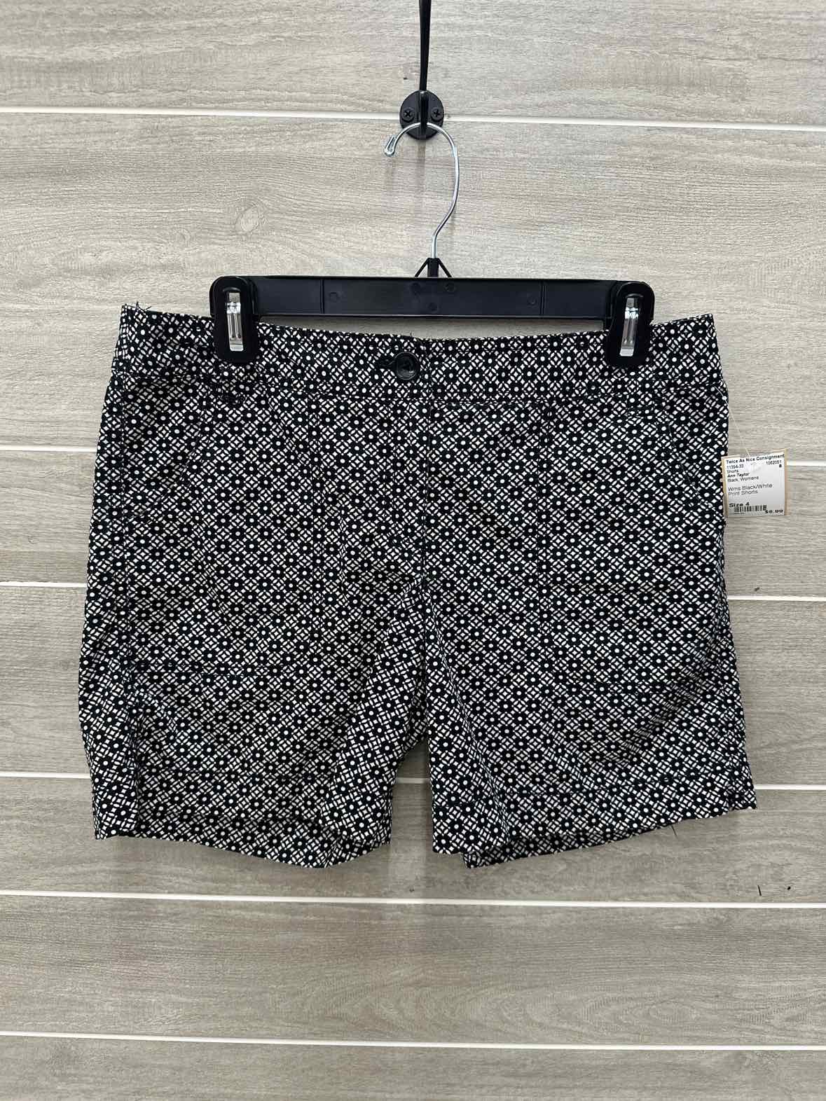 Ann Taylor Black Womens Size 4 Shorts