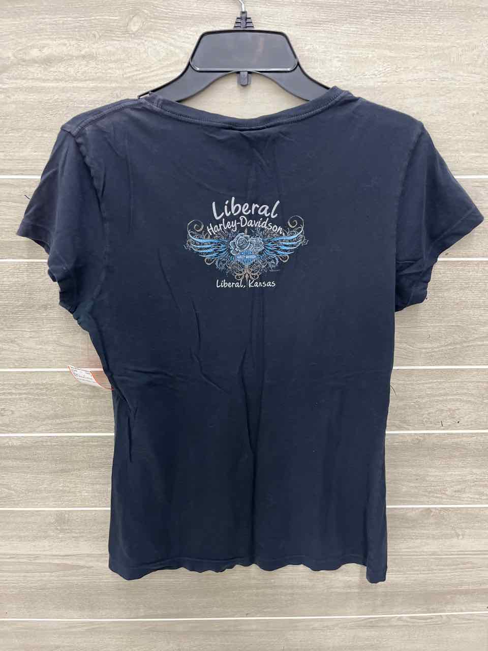 Harley Davidson Black Womens Women Size L Shirt