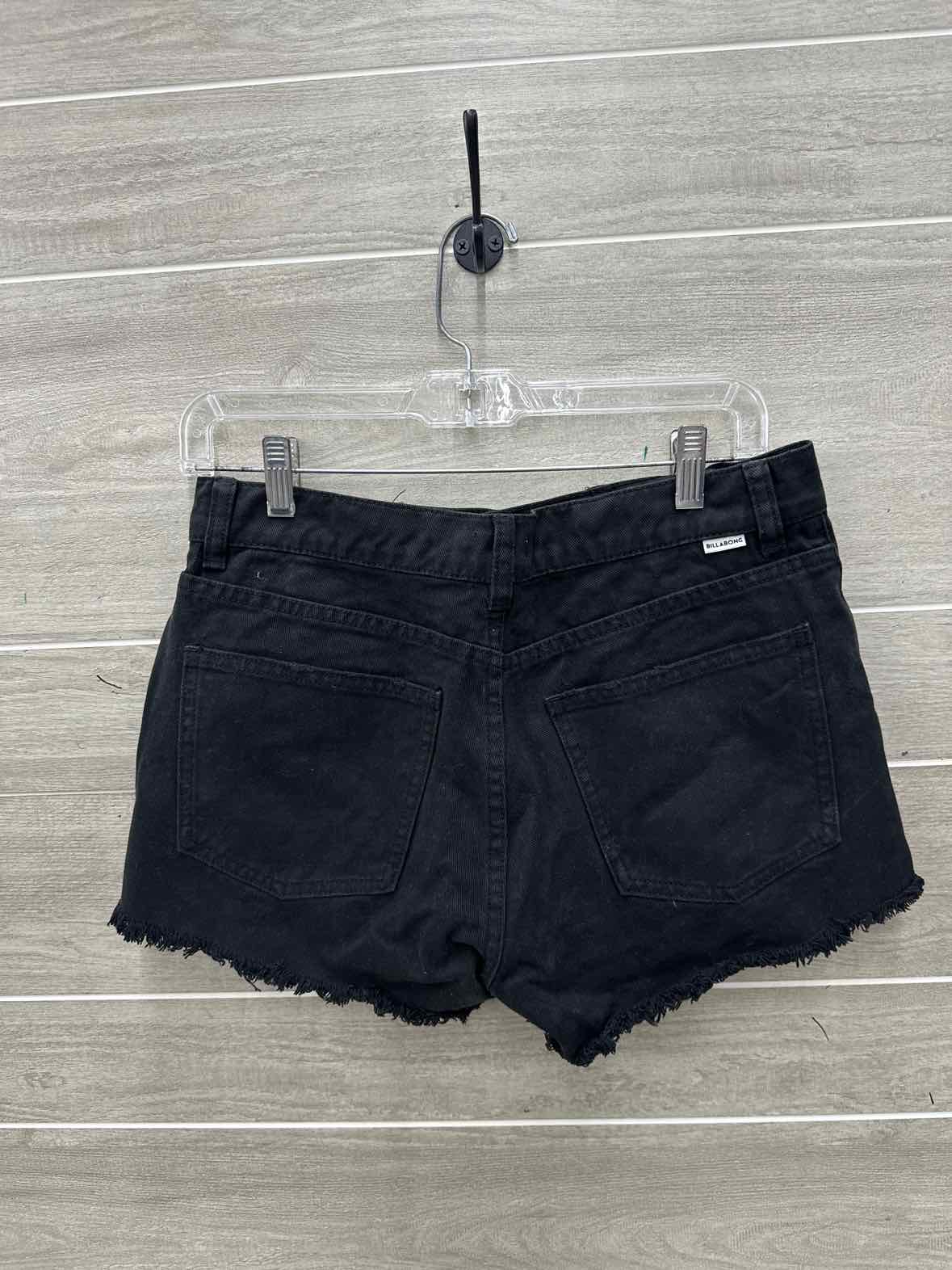 Billabong Size 6 Black Womens Shorts