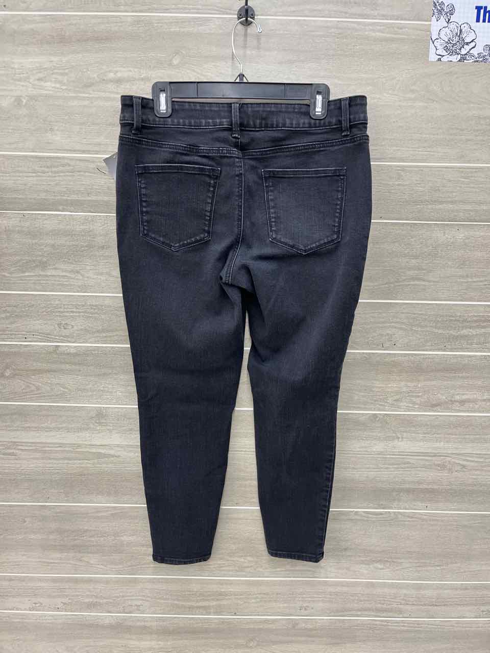 Maurices Black Womens Women Size 12 Short Jeans