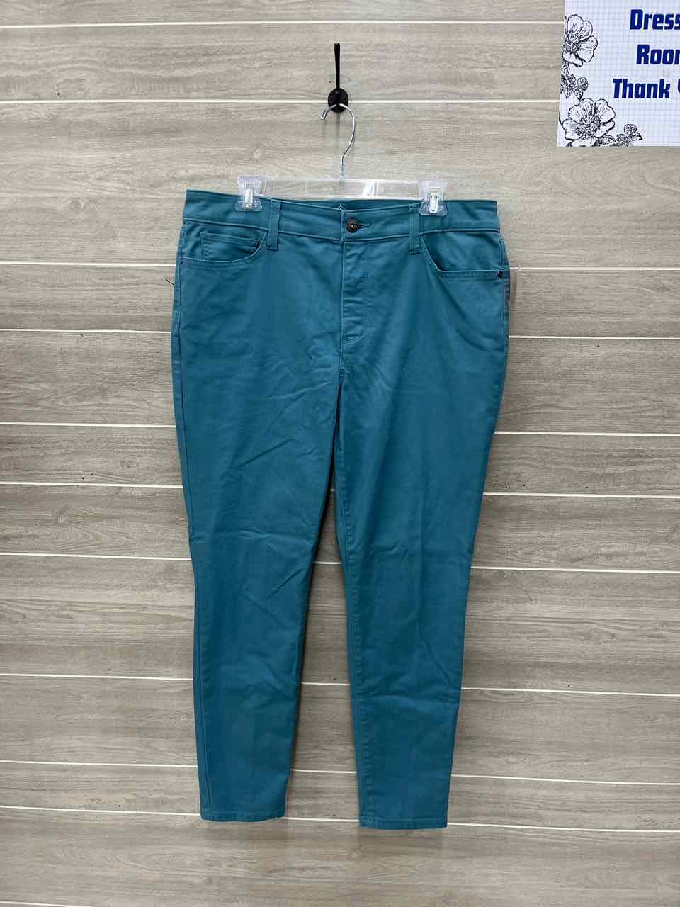 SJB Teal Womens Women Size 16 Pants