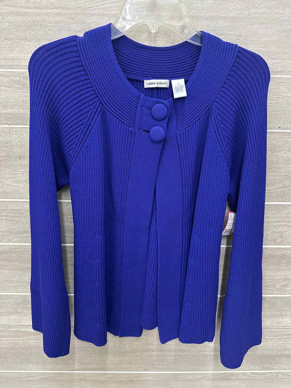 Laura Ashley Blue Womens Size Small Sweater