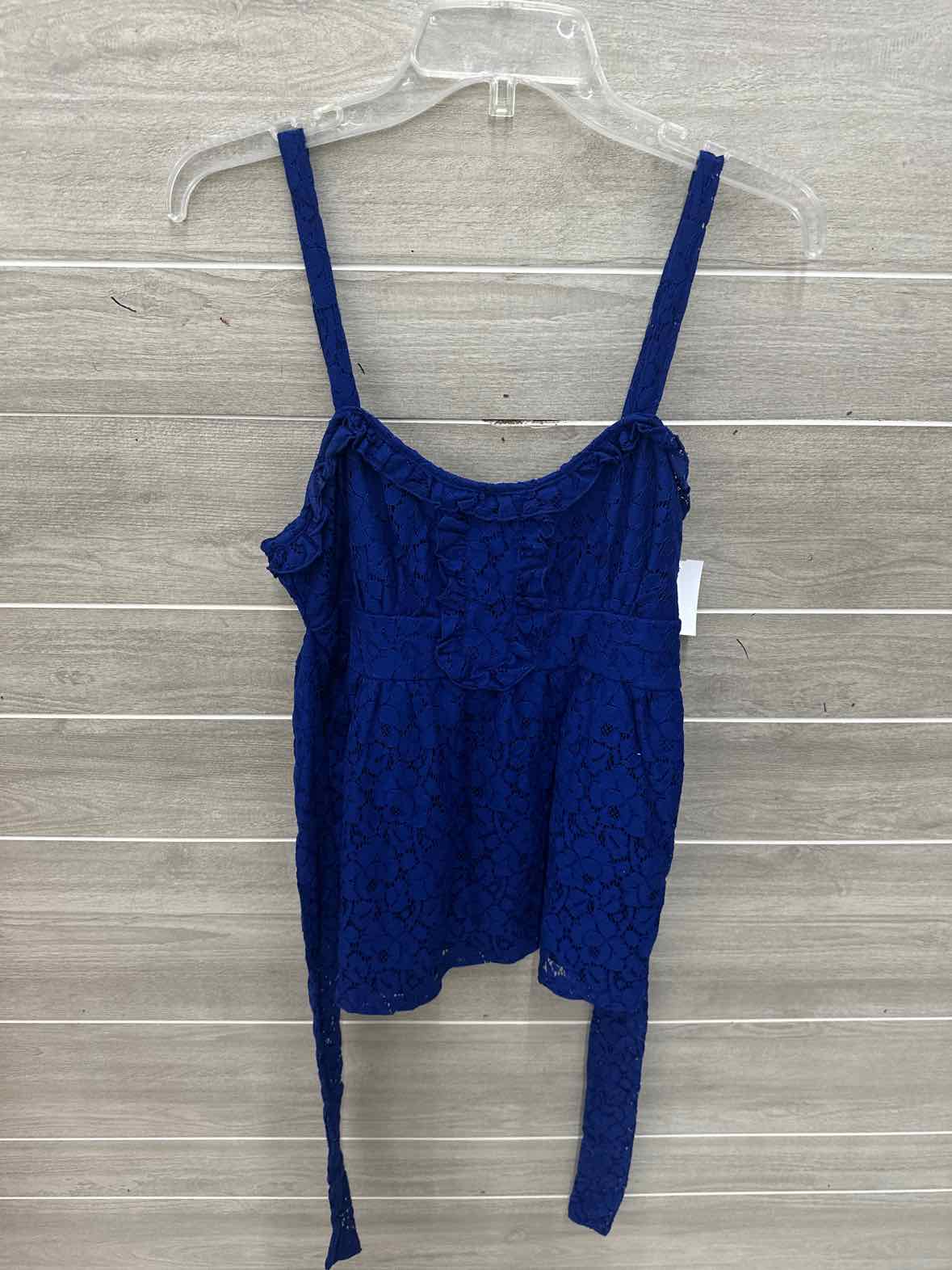 The Limited Size S Blue Womens Tank Top