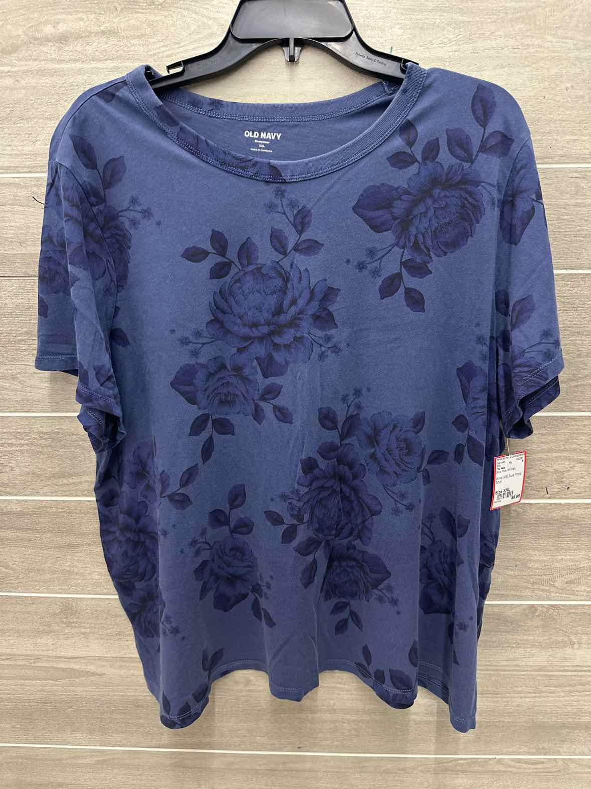 Old Navy Size XXL Blue Plus Shirt