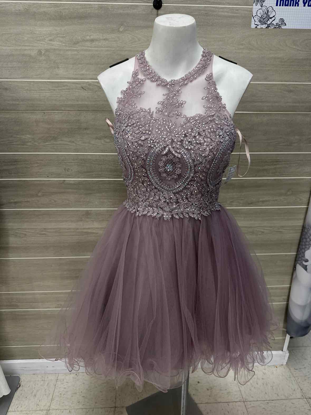 Size 4 Lavender Womens Gown/Evening Wear