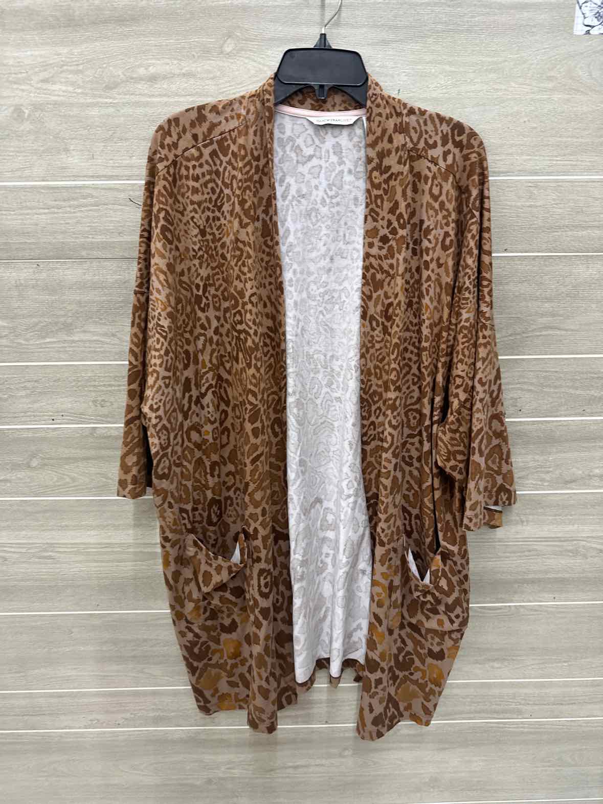 Isaac Mizrahi Size 3X Brown Womens Shirt