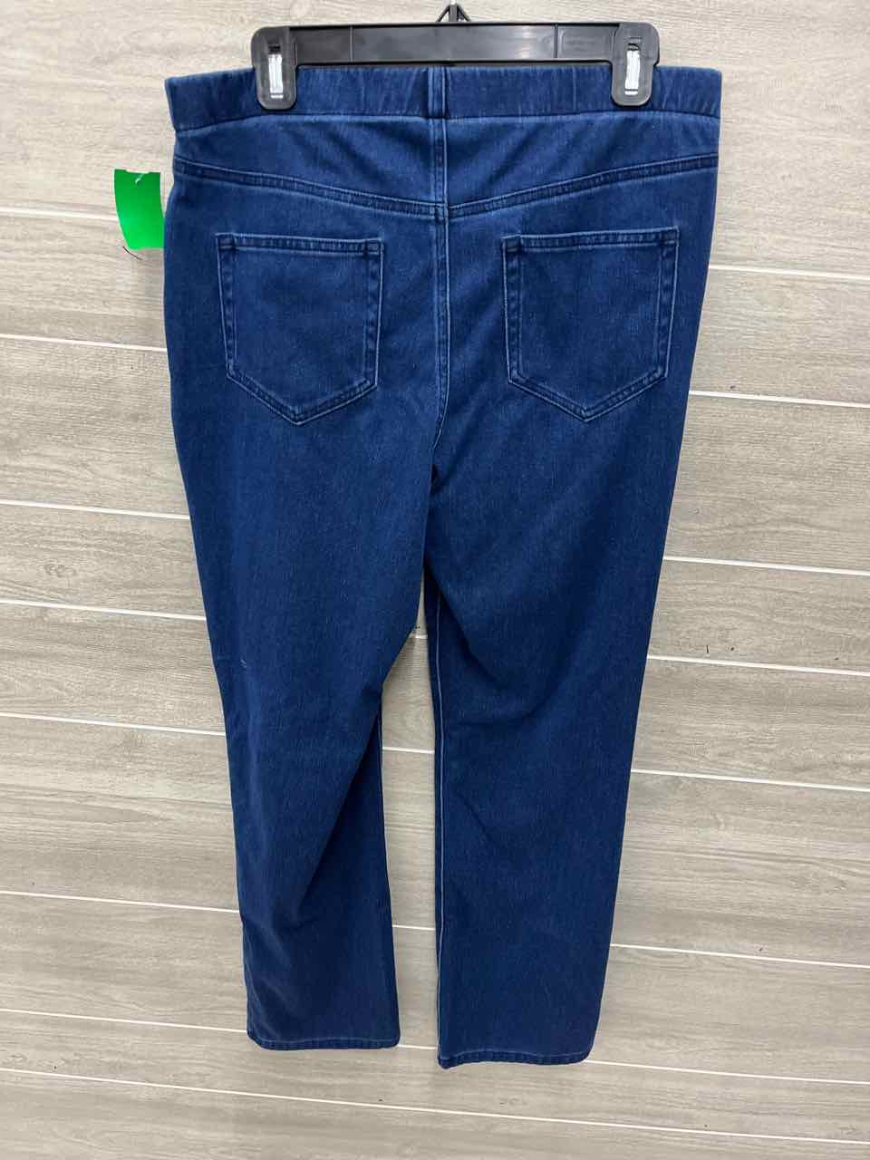 Lands End Size 12P Blue Womens Jeans