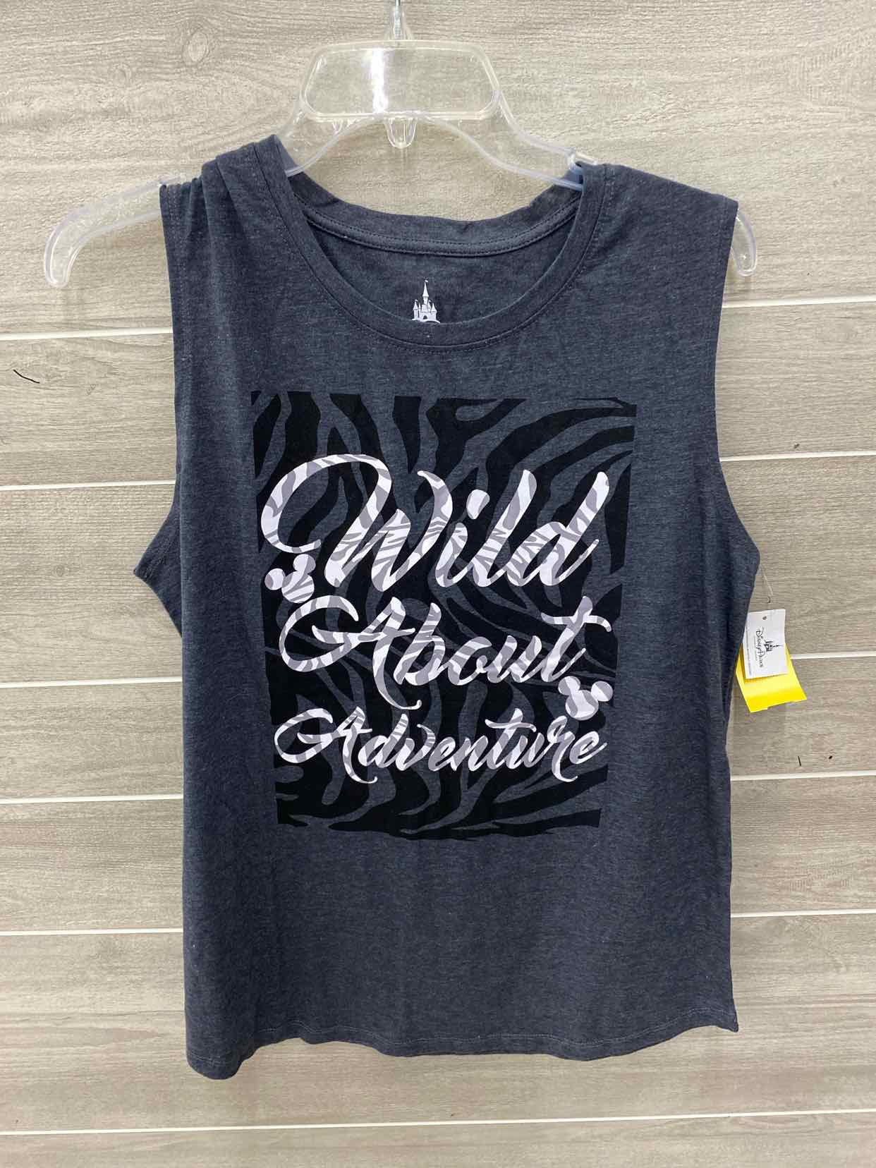 Disney Gray Womens Size L Tank Top