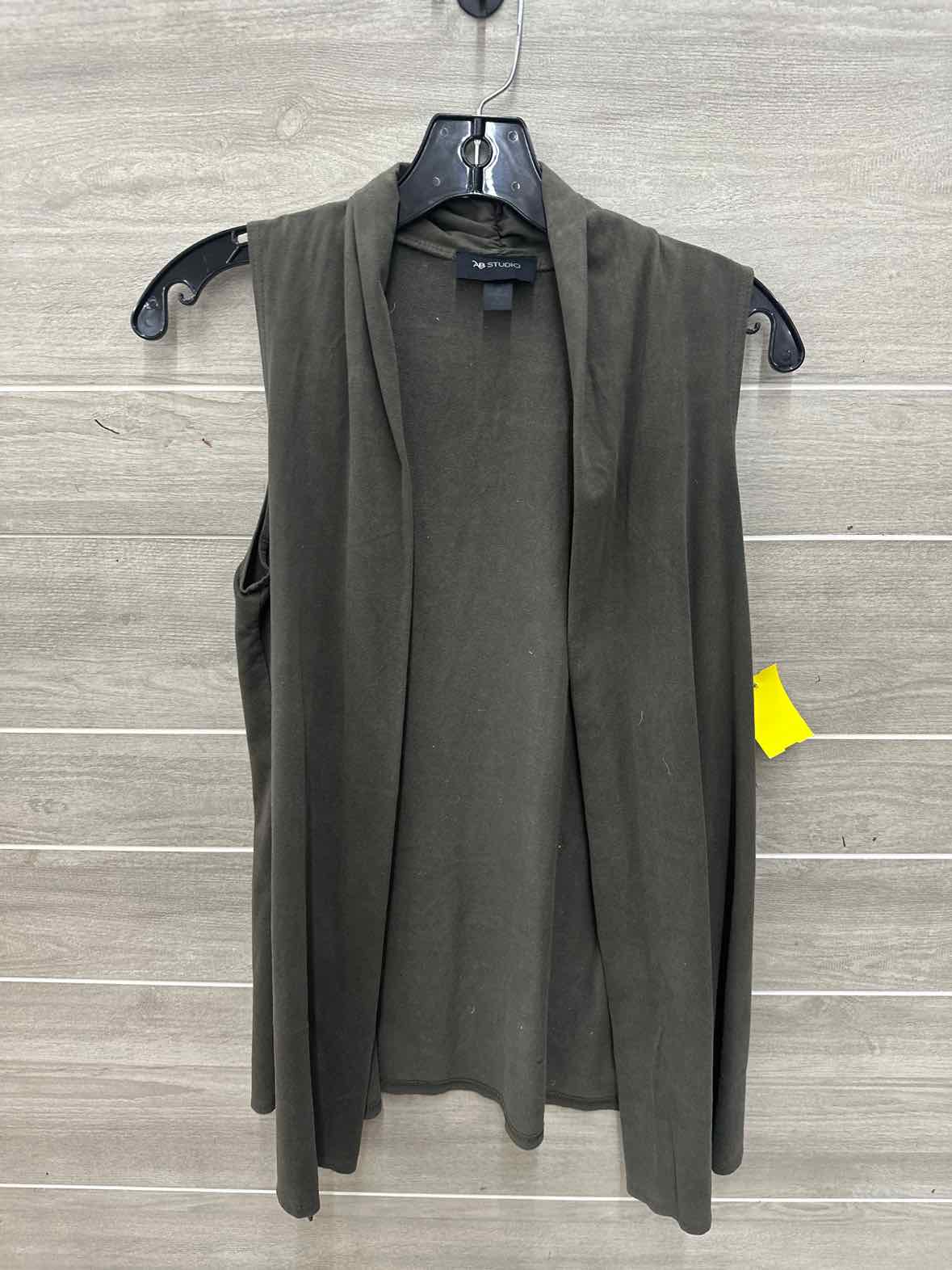AB Studio Size S Olive Womens Vest