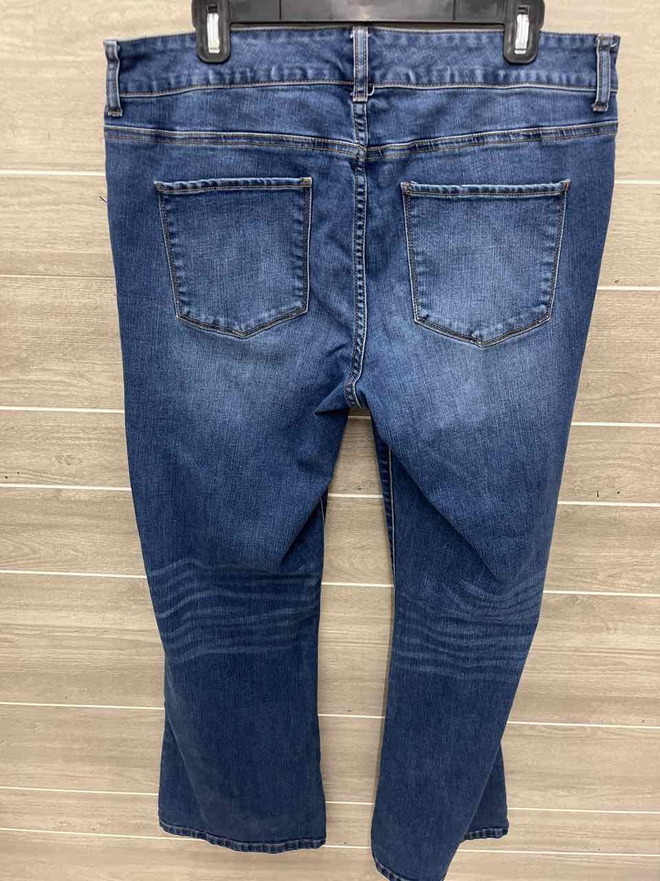 Maurices Size 14W Blue Womens Jeans