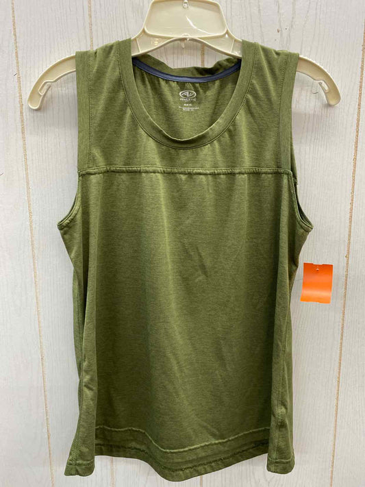 Athletic Works Olive Womens Size M Tank Top