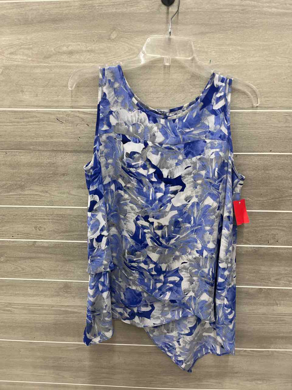 Cupio Size M Blue Womens Tank Top
