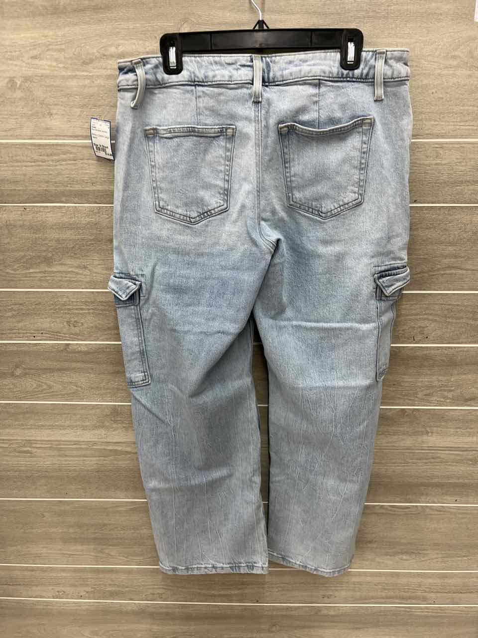 Edgely Size 14 Short Blue Womens Jeans