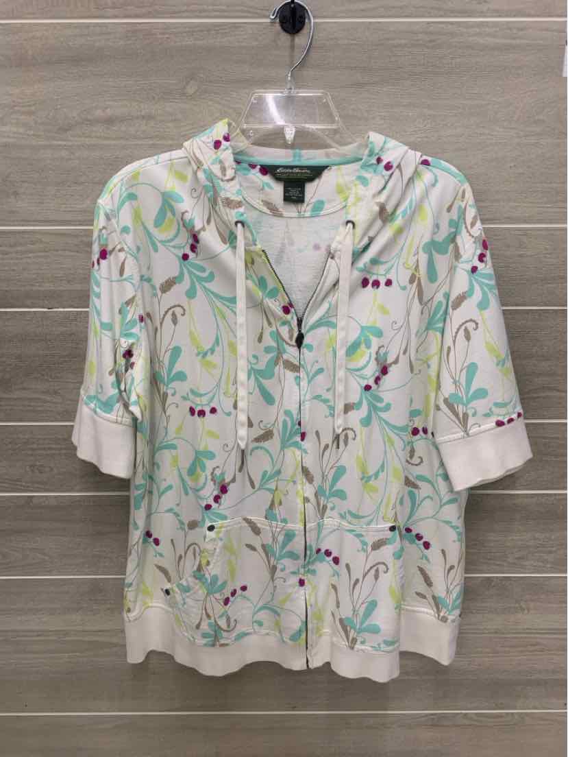 Eddie Bauer Cream Womens Size 18/20 Sweatshirt