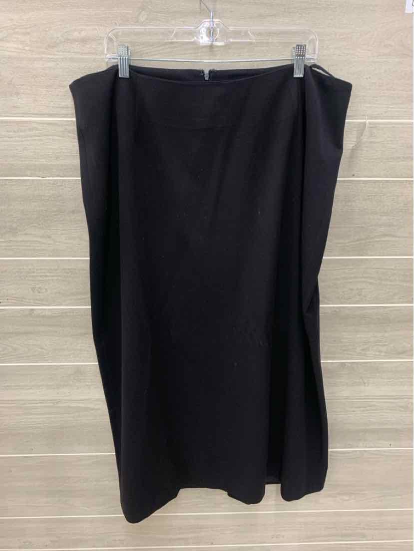 Monroe & Main Black Womens Size 18W Skirt