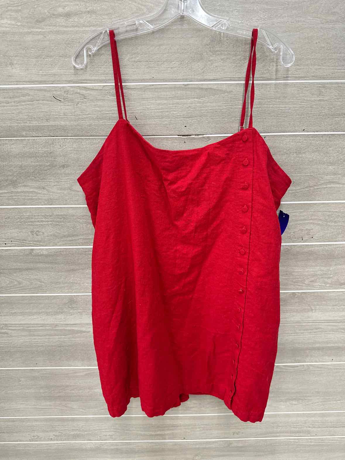 Abercrombie & Fitch Size 16/18 Red Plus Romper