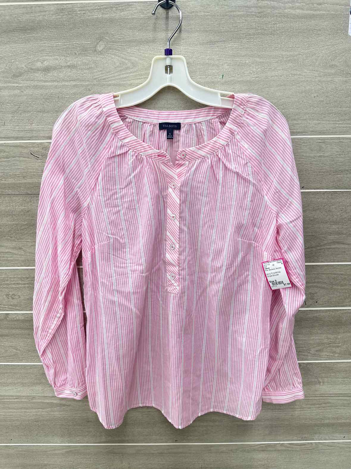 Talbots Size S Pink Womens Shirt