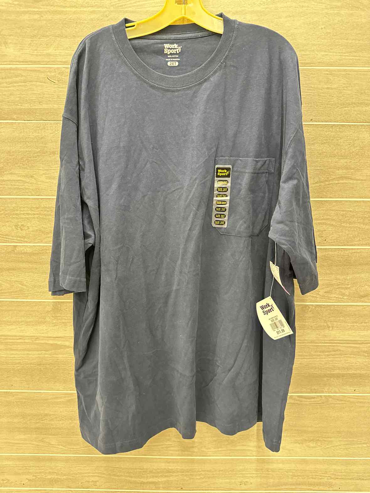 Work n Sport Size 2XL/Tall Men Mens T-shirt