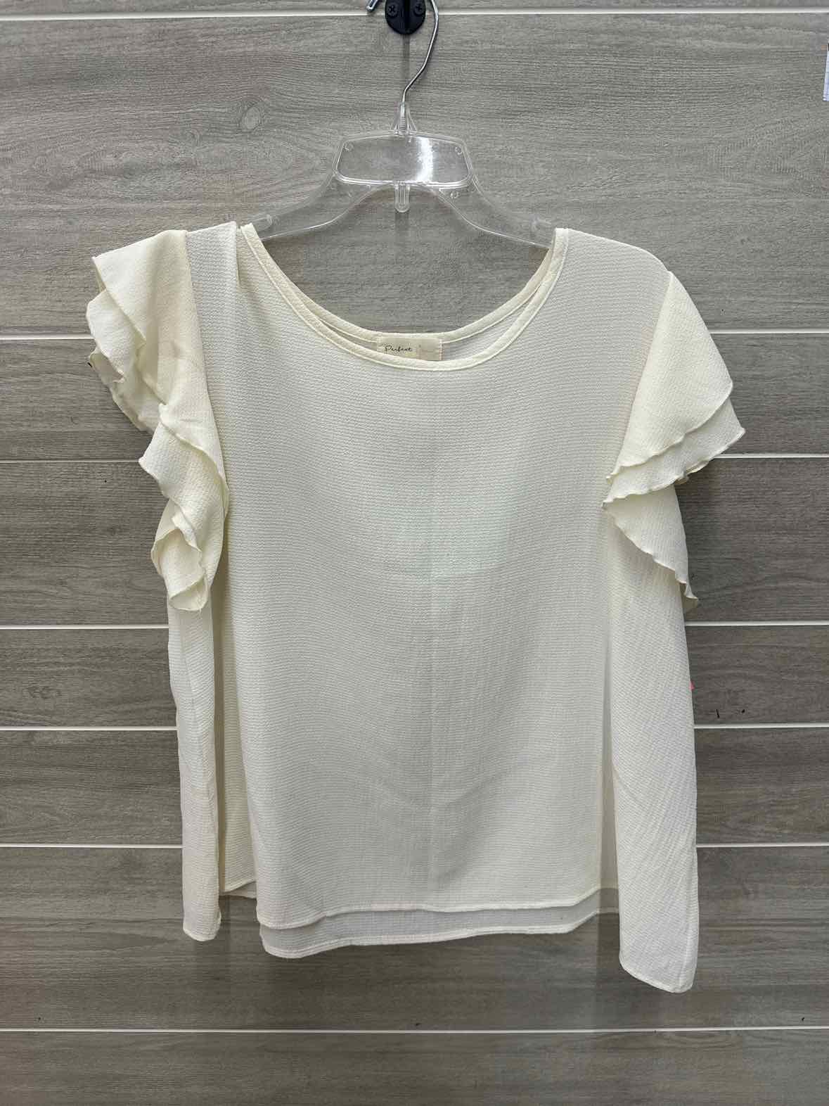 Size L Cream Womens Shirt