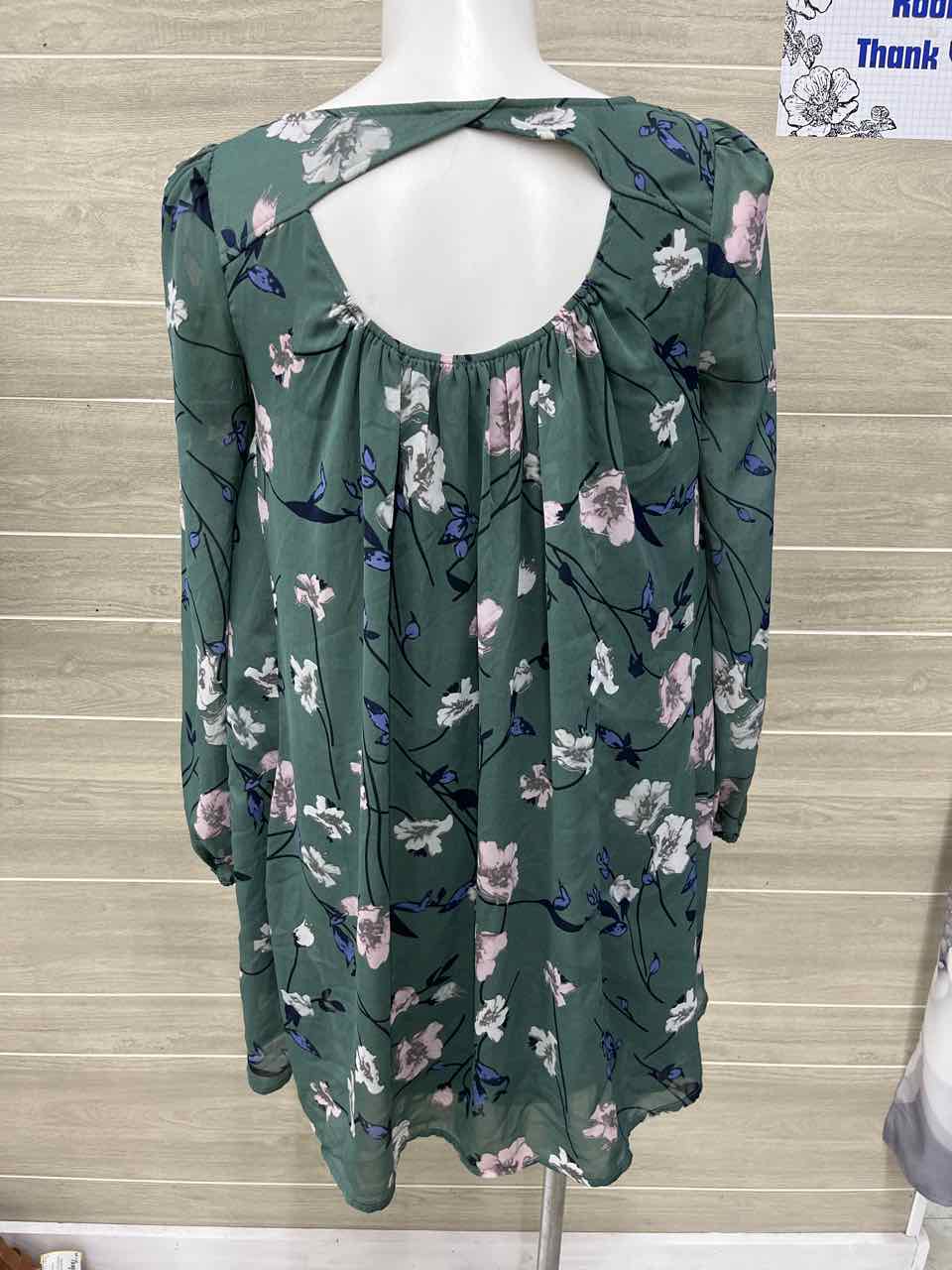 ENTRO Green Womens Size 10/12 Dress